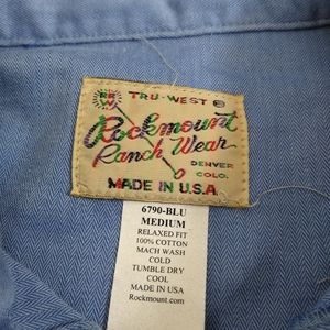 Rockmount Ranch Wear Western Pearl Snap Shirt